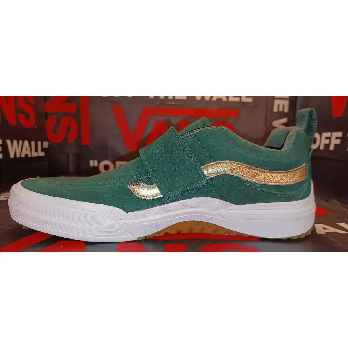 Vans shoes - Kyle Walker Pro - Kyle Walker Pro - VN0A4UW30WC - Green, Gold, Manufacturer: Forest/Gold 10