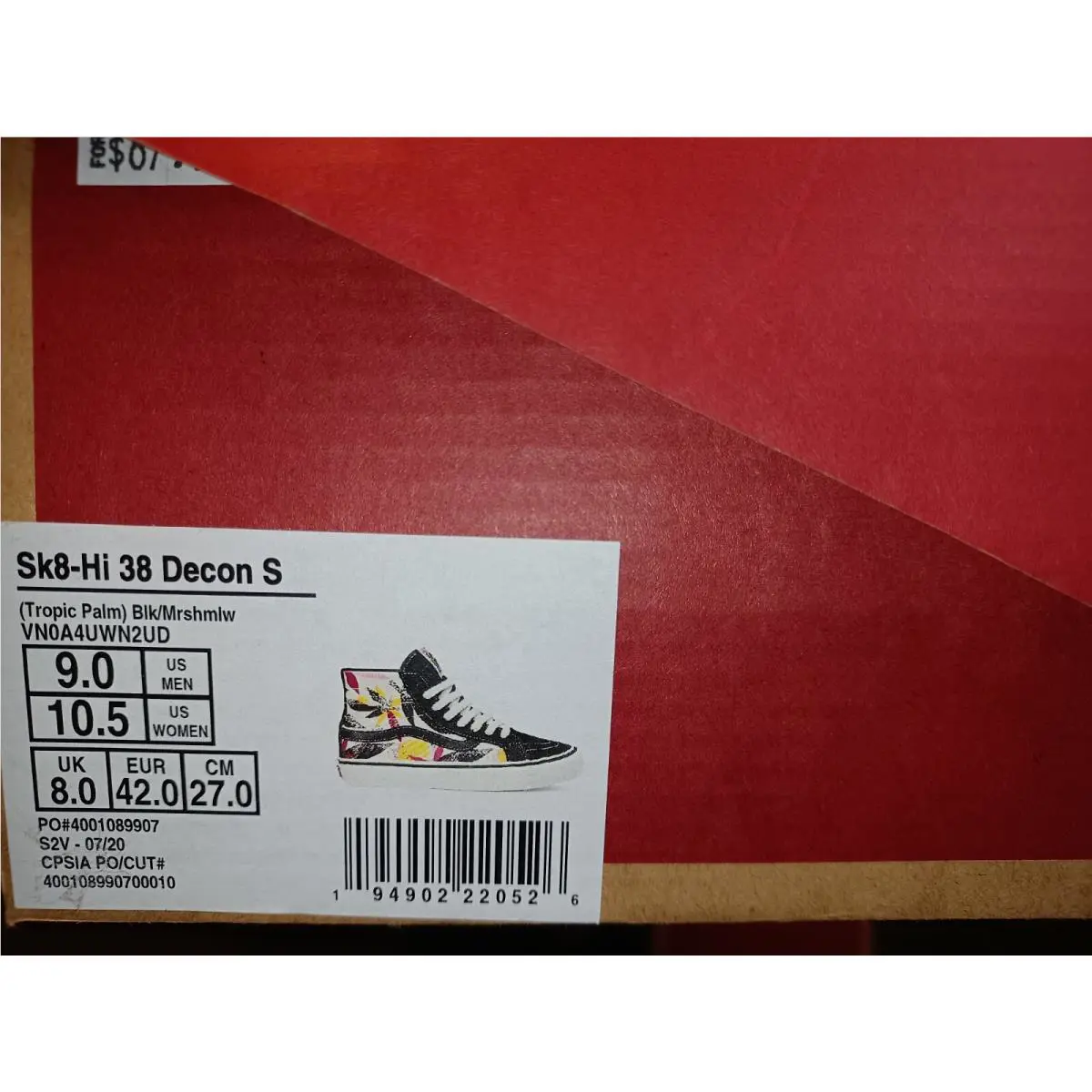 Vans shoes - 38 Decon S - Decon - VN0A4UWN2UD - Multicolor 0