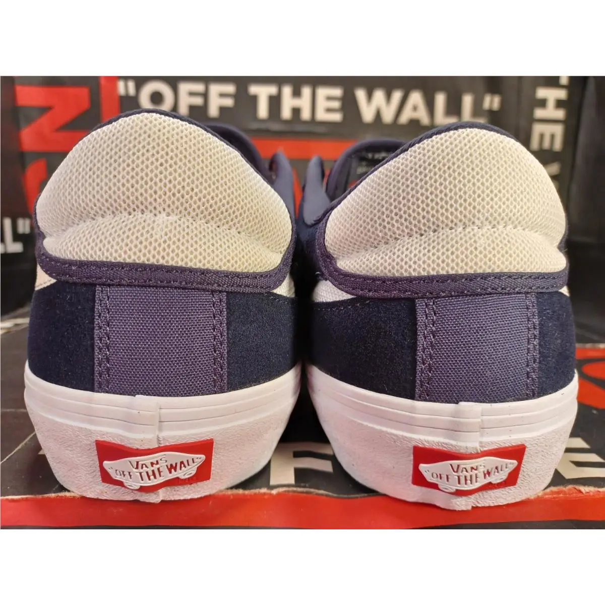 Vans shoes - Vans TNT Advanced Prototype - TNT Advanced Prototype - VN0A3TJXJDU - Parisian Night - Navy Blue / White 4