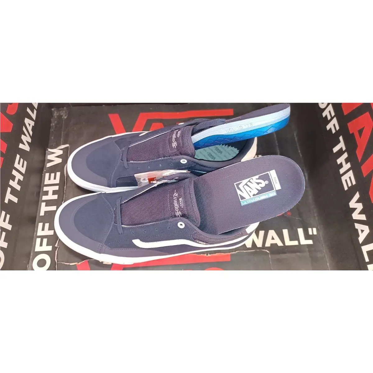 Vans shoes - Vans TNT Advanced Prototype - TNT Advanced Prototype - VN0A3TJXJDU - Parisian Night - Navy Blue / White 5