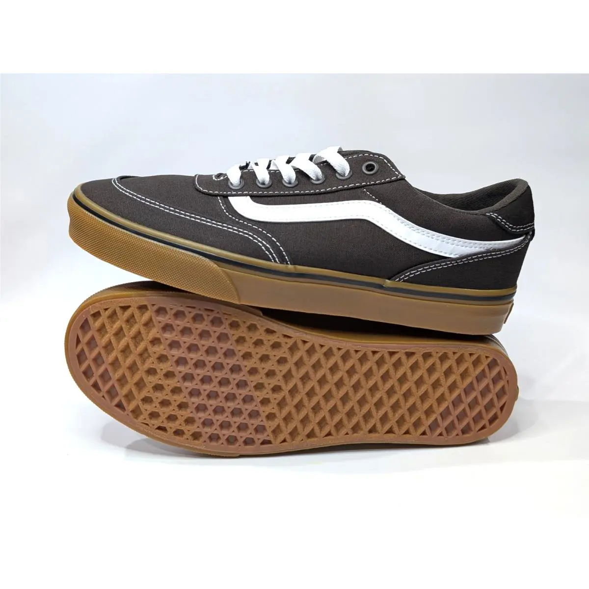 Vans shoes - VANS Brooklyn LS - Brooklyn - VN000D7QD4C - Brown 2