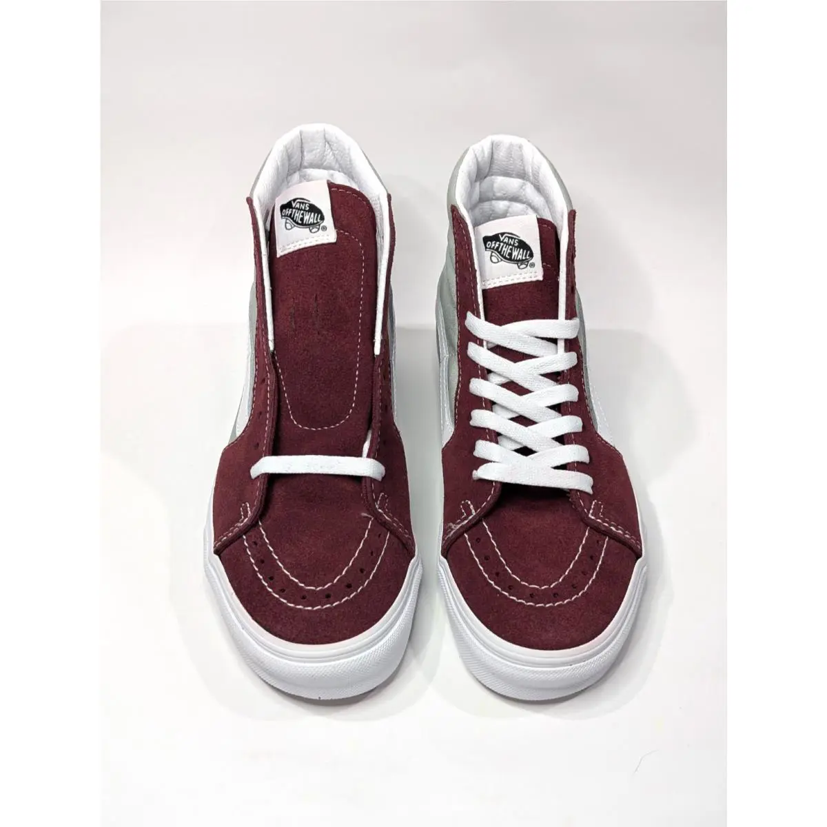 Vans shoes - Vans Sk8-Hi - VN0A32QG4PR - Burgundy/Grey 0