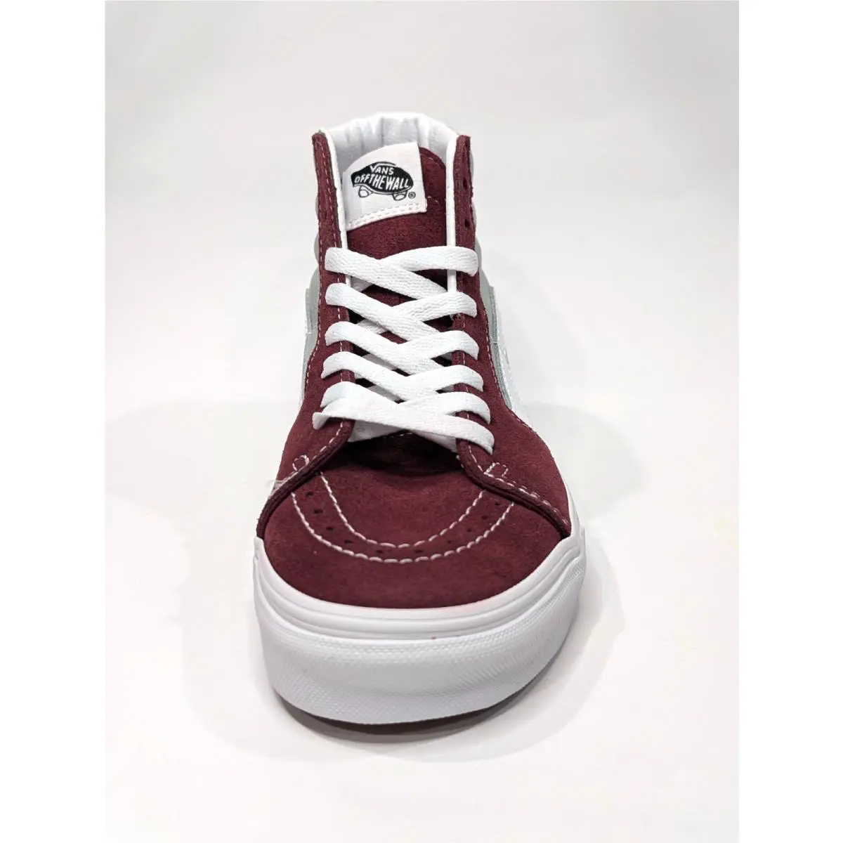 Vans shoes - Vans Sk8-Hi - VN0A32QG4PR - Burgundy/Grey 2