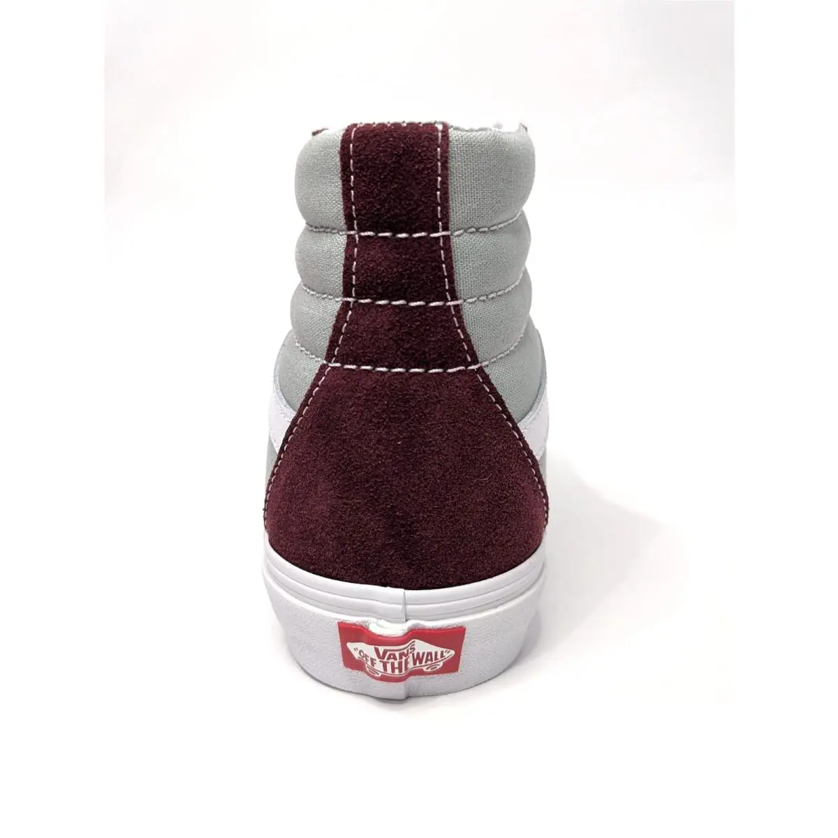 Vans shoes - Vans Sk8-Hi - VN0A32QG4PR - Burgundy/Grey 3