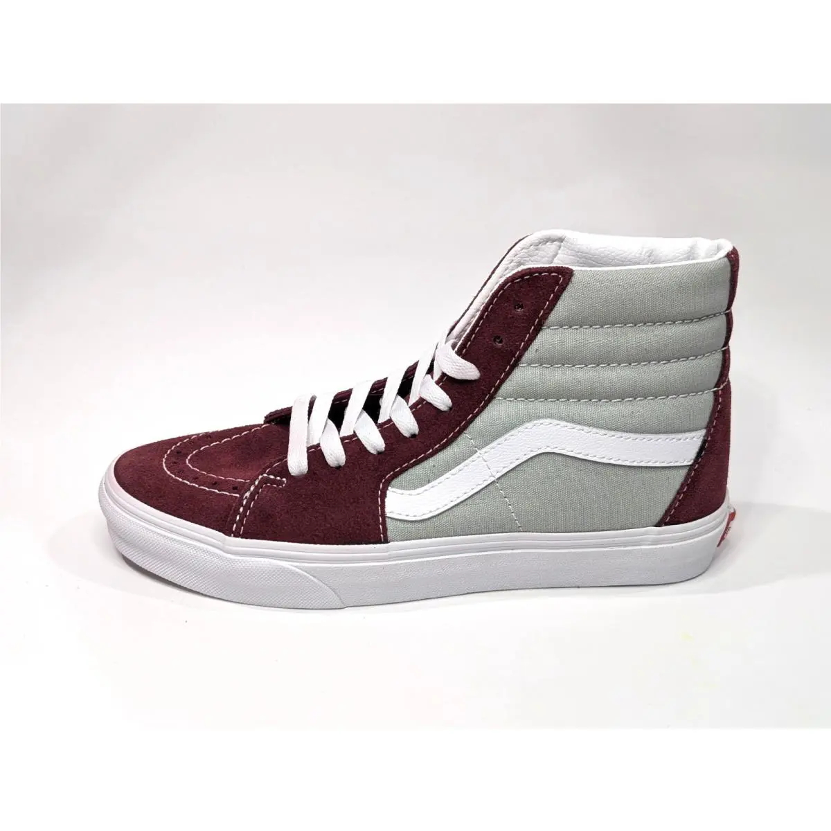 Vans shoes - Vans Sk8-Hi - VN0A32QG4PR - Burgundy/Grey 4