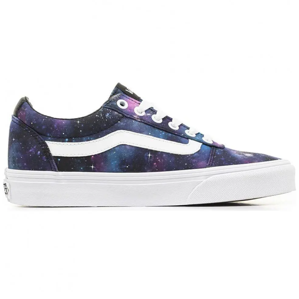 Vans Ward VN0A5HYO9DM Sneakers Womens US 5.5 Galaxy Canvas Skate Shoes GBNC478 - Blue