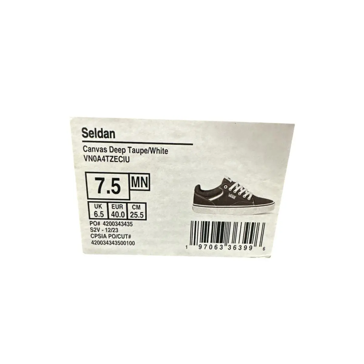 Vans shoes - VANS Seldan - Seldan - Brown 6