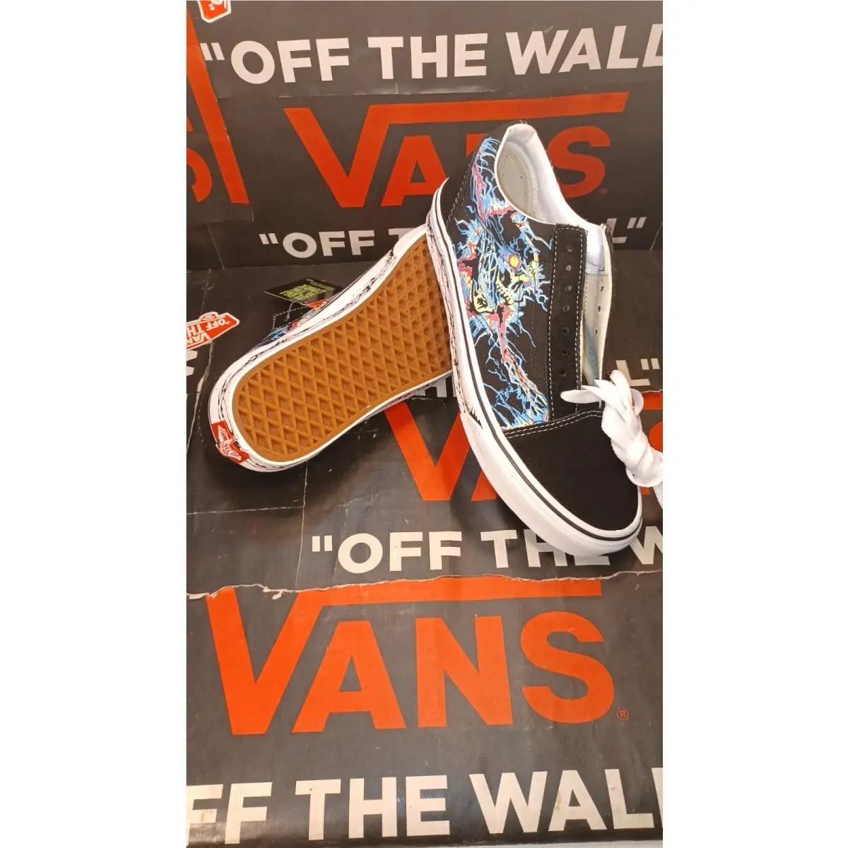 Vans shoes - VANS Old Skool - Old Skool - VN0A5KRF96C - Black/Blue 8