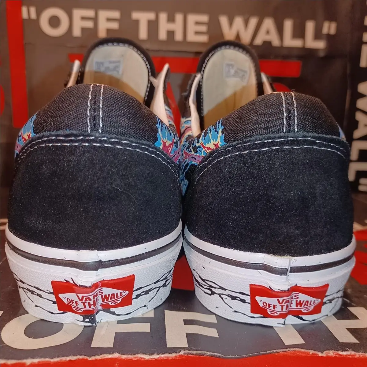 Vans shoes - VANS Old Skool - Old Skool - VN0A5KRF96C - Black/Blue 12