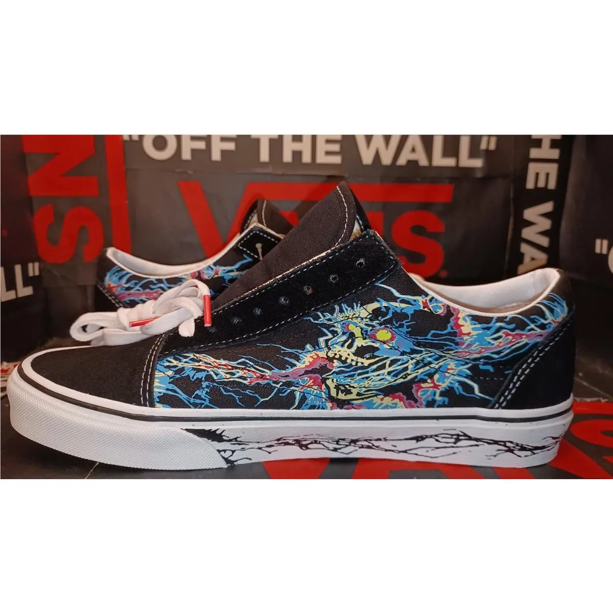 Vans shoes - VANS Old Skool - Old Skool - VN0A5KRF96C - Black/Blue 1