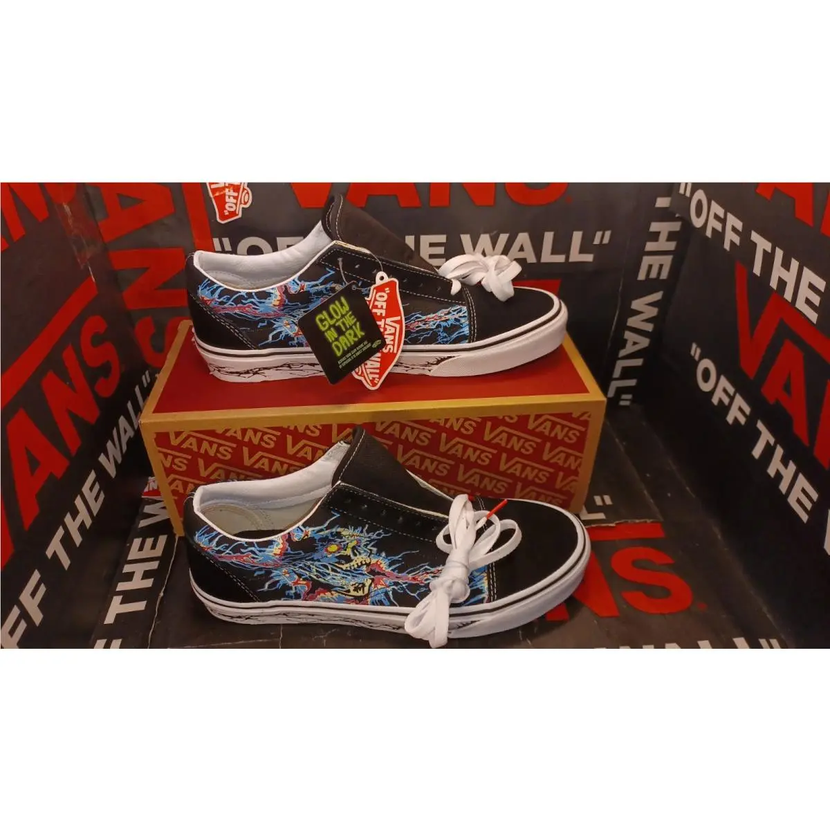 Vans shoes - VANS Old Skool - Old Skool - VN0A5KRF96C - Black/Blue 2