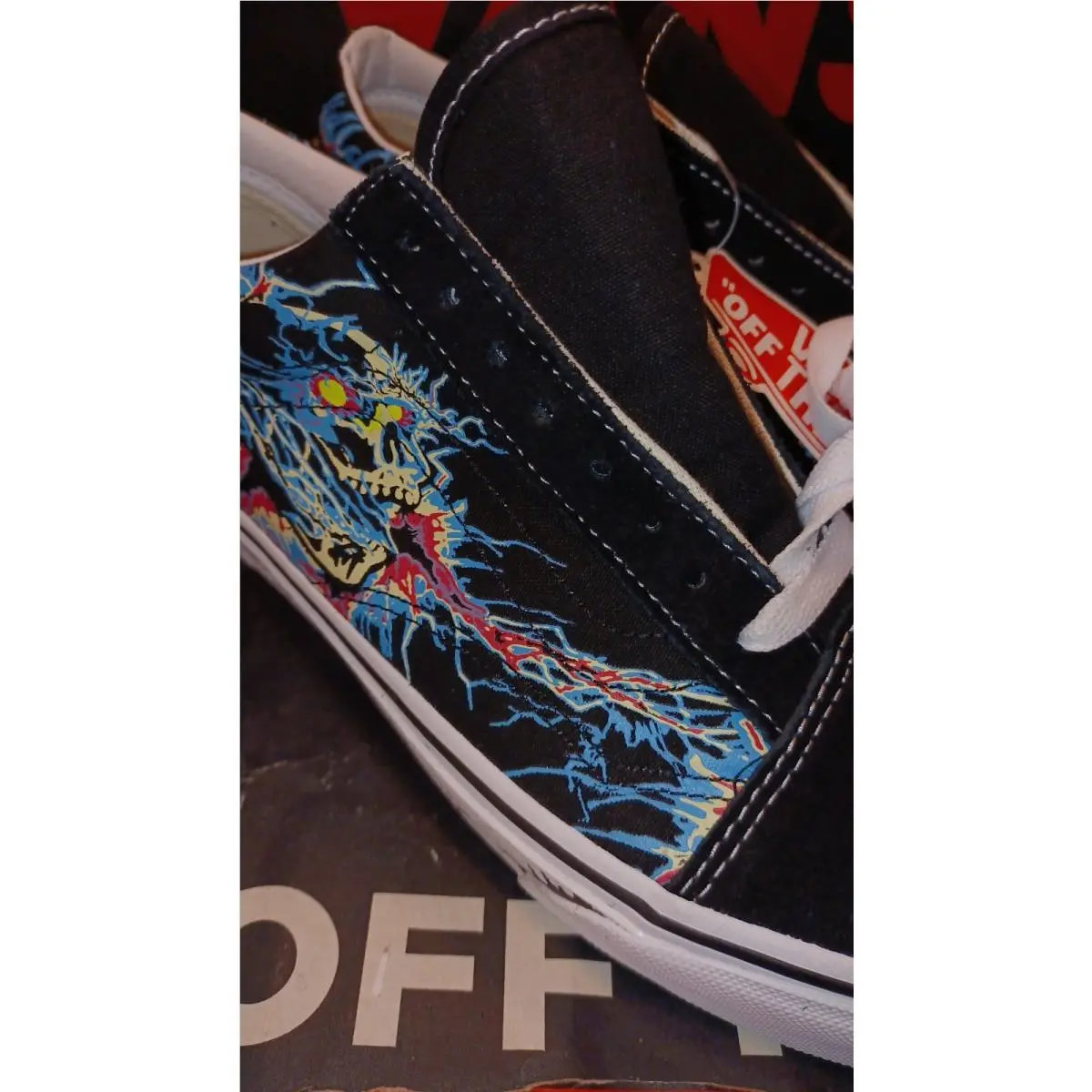 Vans shoes - VANS Old Skool - Old Skool - VN0A5KRF96C - Black/Blue 4