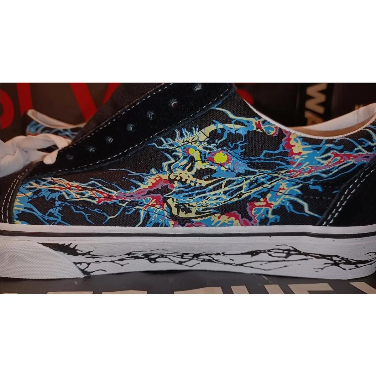 Vans shoes - VANS Old Skool - Old Skool - VN0A5KRF96C - Black/Blue 5