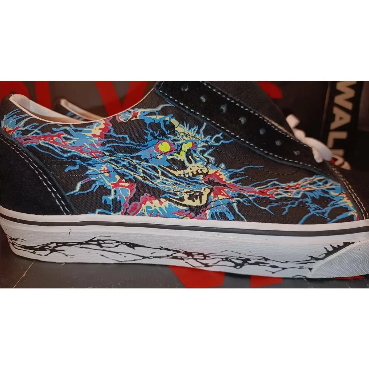 Vans shoes - VANS Old Skool - Old Skool - VN0A5KRF96C - Black/Blue 6