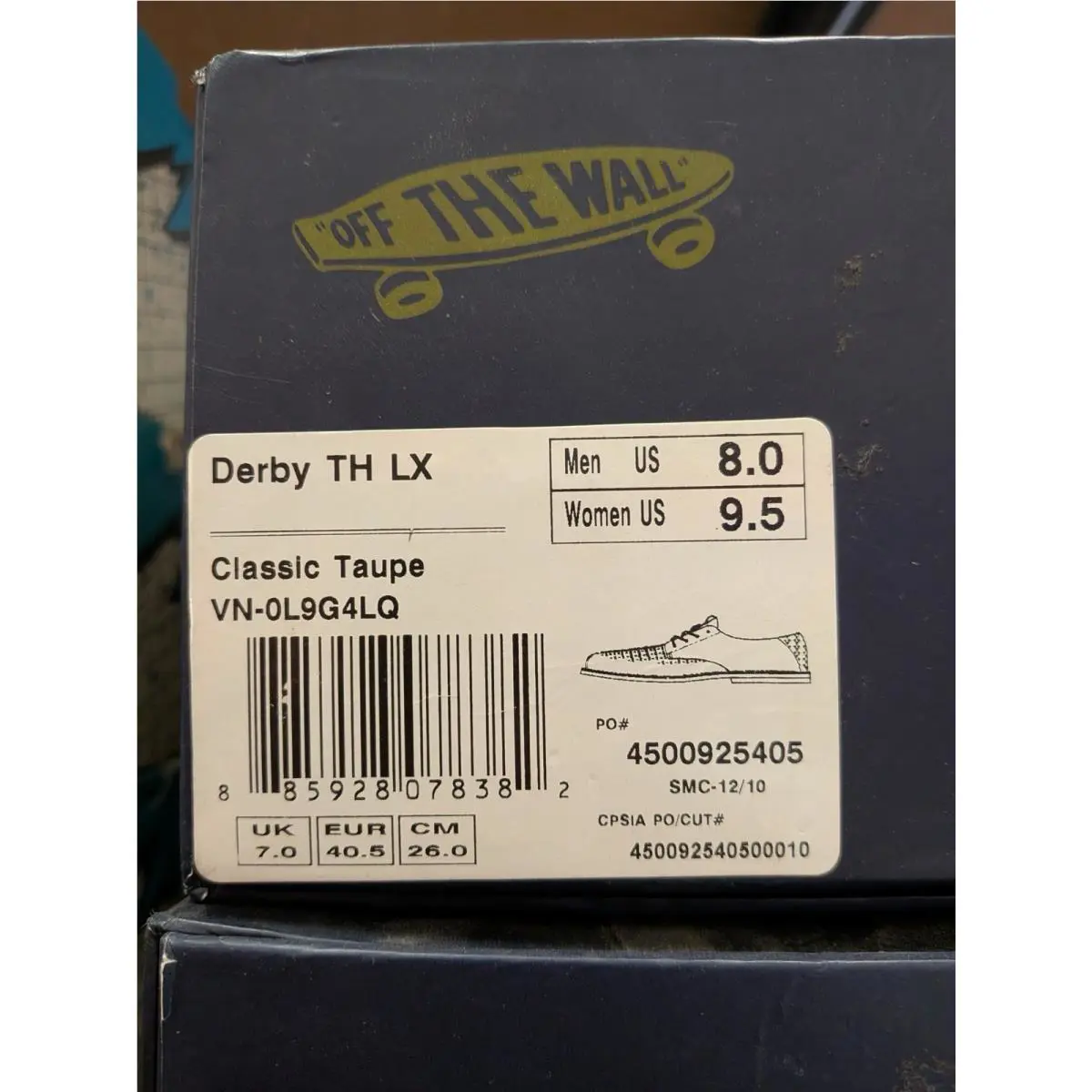 Vans shoes - VANS Derby - Derby - VN-0L9G4LQ - Beige 5