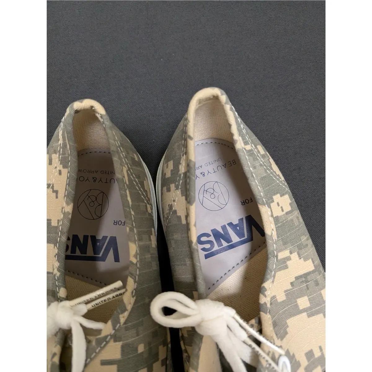 Vans shoes - V44RETRO B&Y AUTHENTIC CAMO - AUTHENTIC CAMO - 520038-0001 - Gray 5
