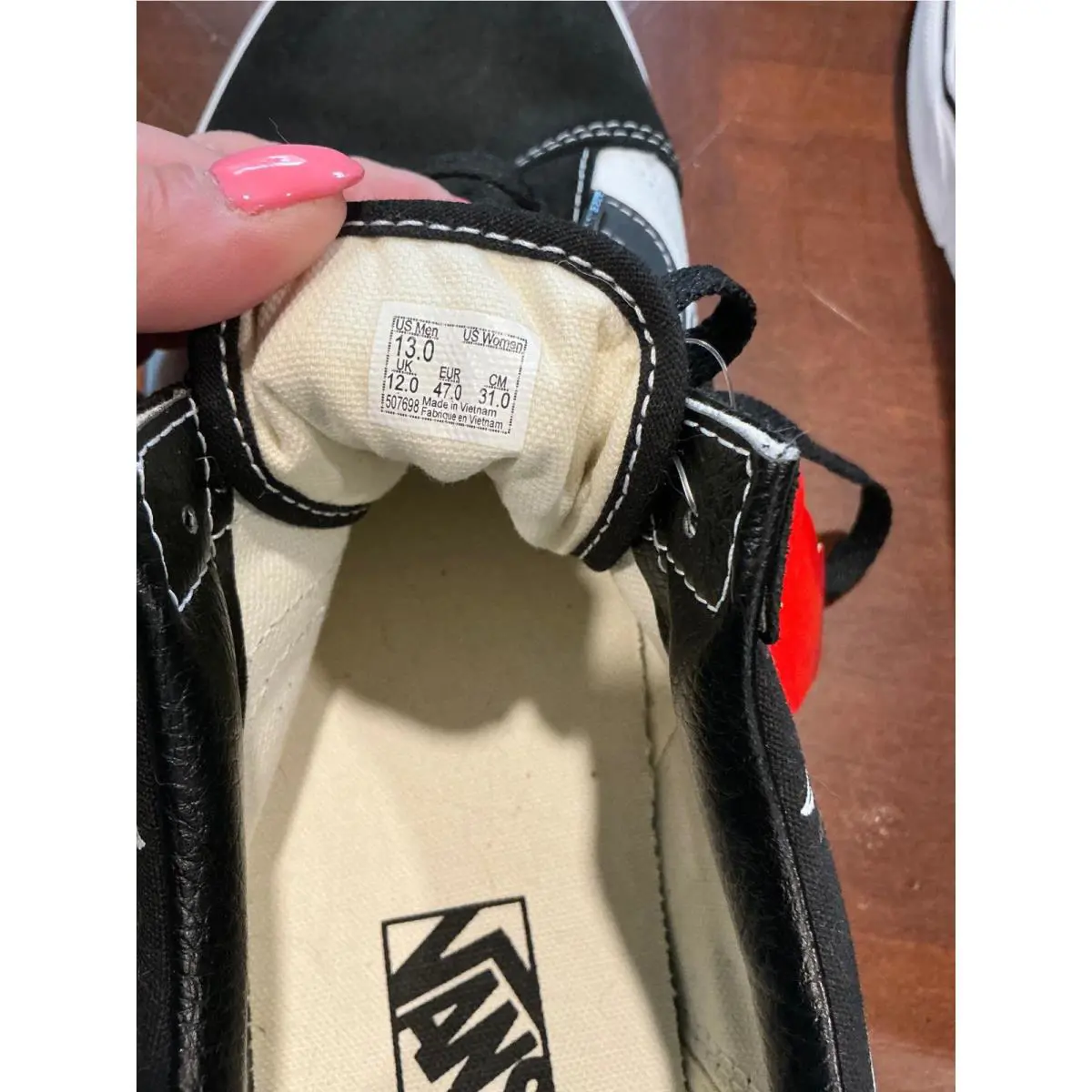 Vans shoes - Old Skool Flame - Old Skool Flame - Black 1