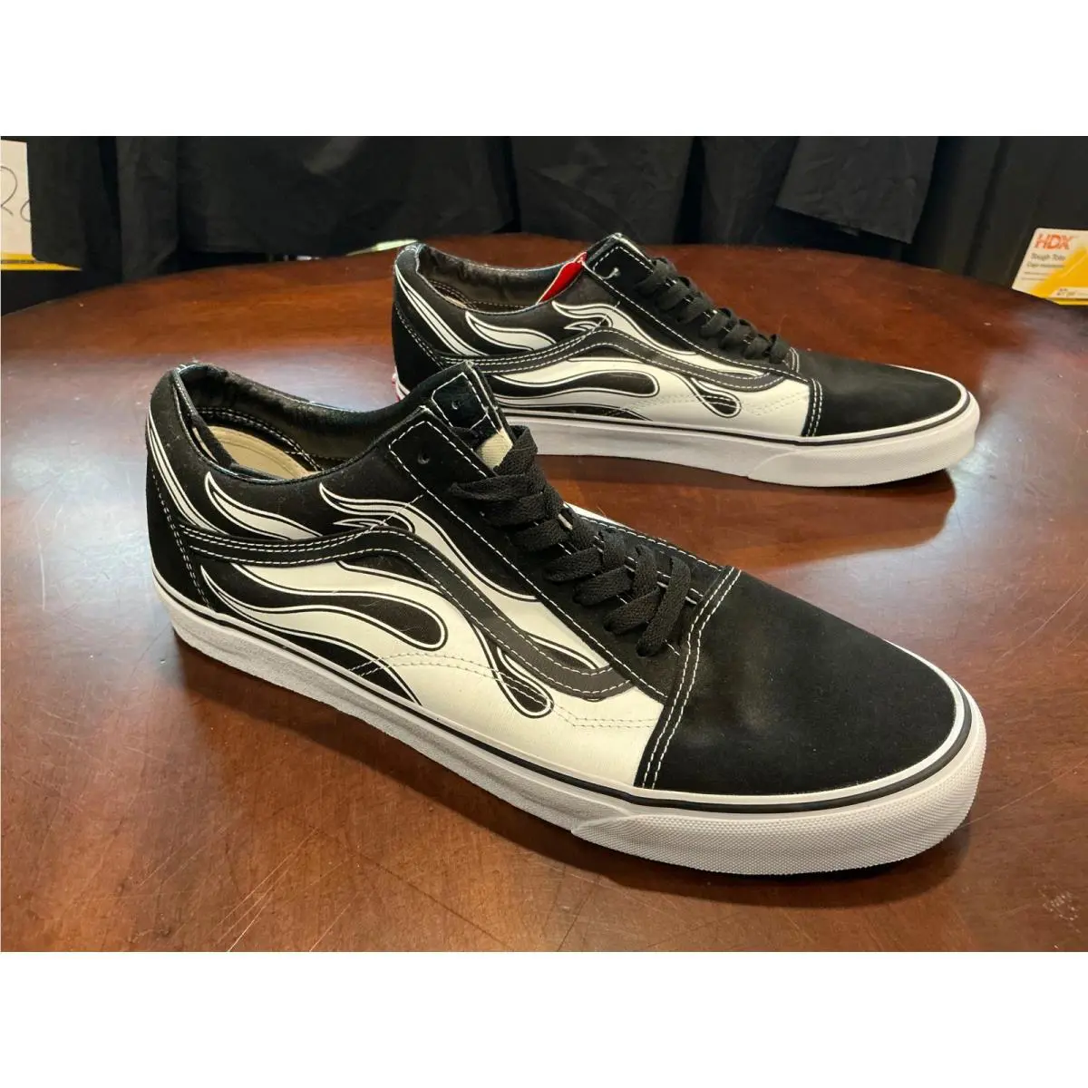 Vans shoes - Old Skool Flame - Old Skool Flame - Black 5