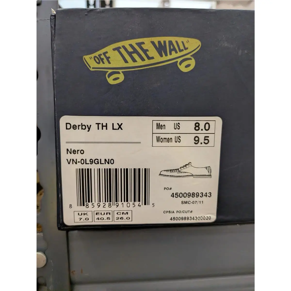 Vans shoes - Vans Derby TH LX - Derby - VN-0L9GLN0 - Black 5