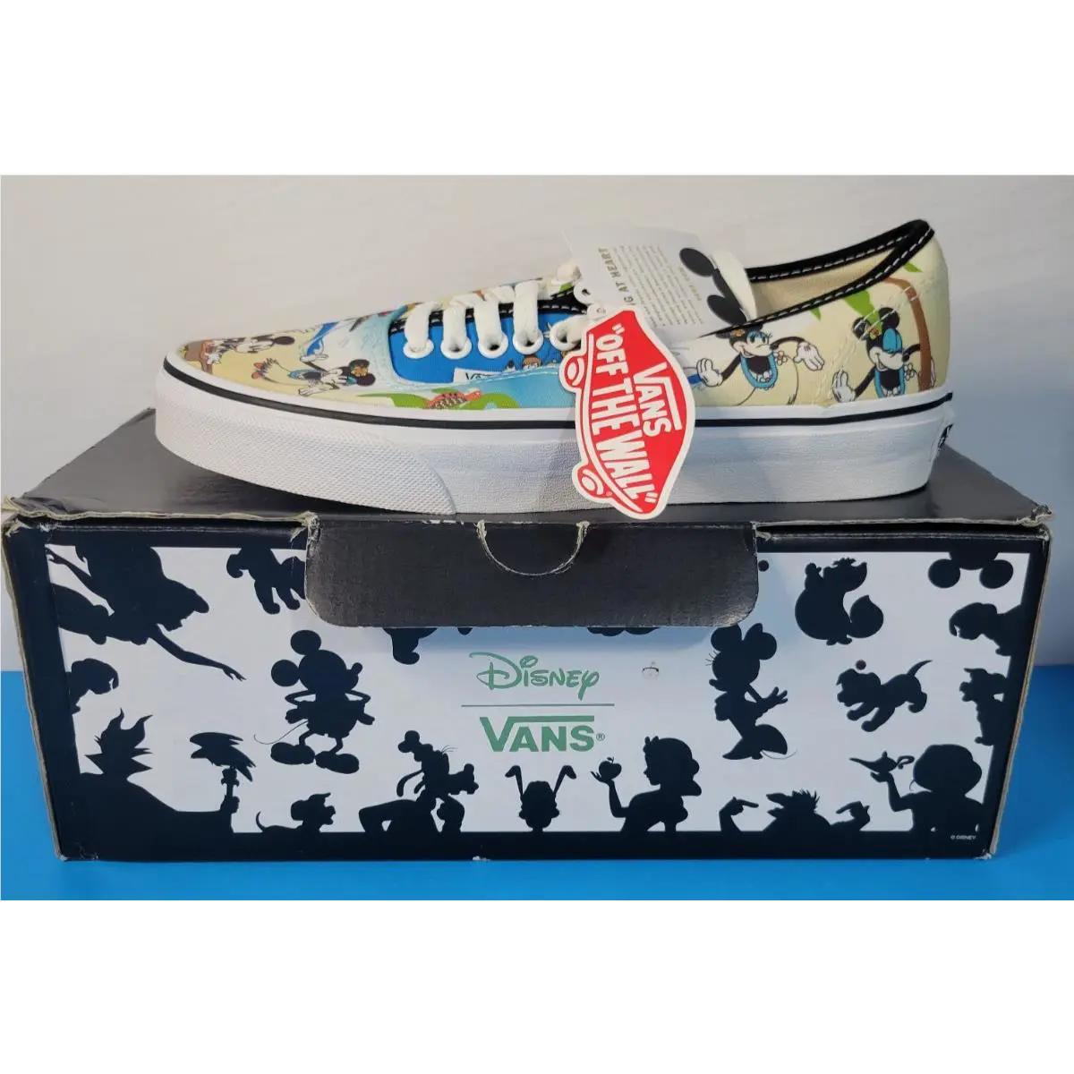 Vans X Disney Hawaiian Aloha Mickey Minnie Mouse M 6.5 L 8 Limited Rare
