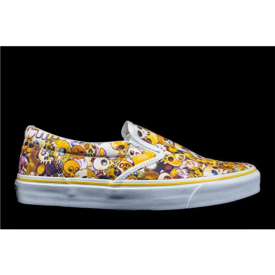 Vans Classic Slip-on LX x Takashi Murakami Yellow Skull US5.5
