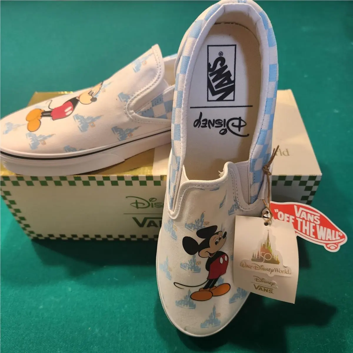 Vans shoes - VANS Slip On - Slip - White 8