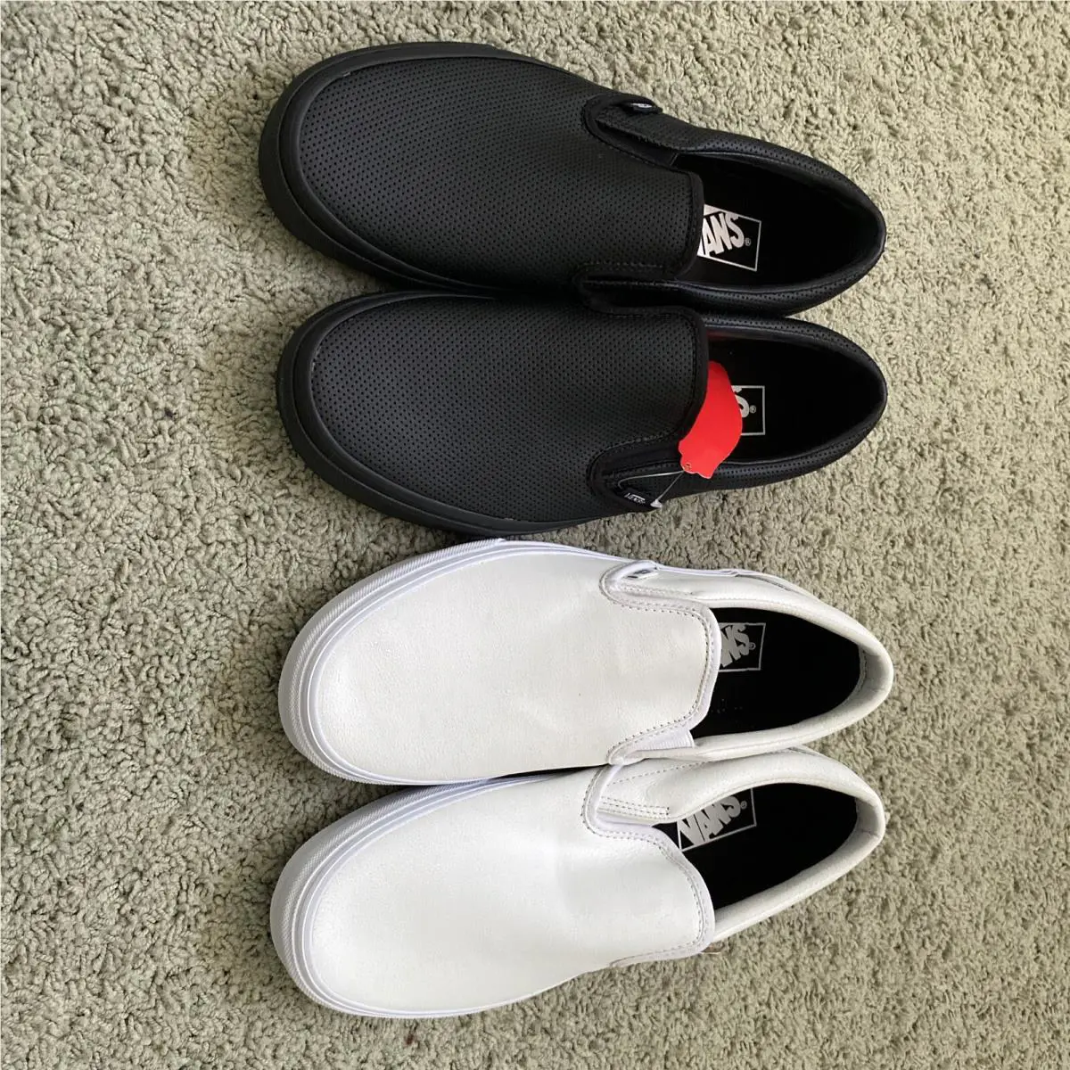 Vans Leather 9 2pairs