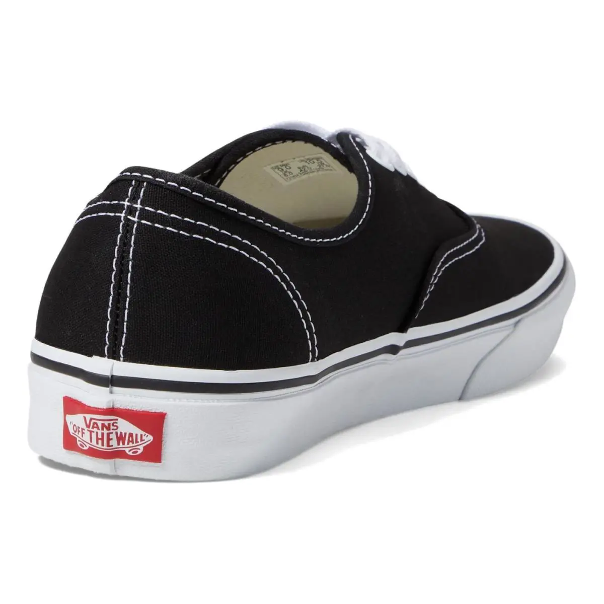Vans shoes - VANS Authentic Canvas - Authentic Canvas - Black (UPC: 196571470349) 4