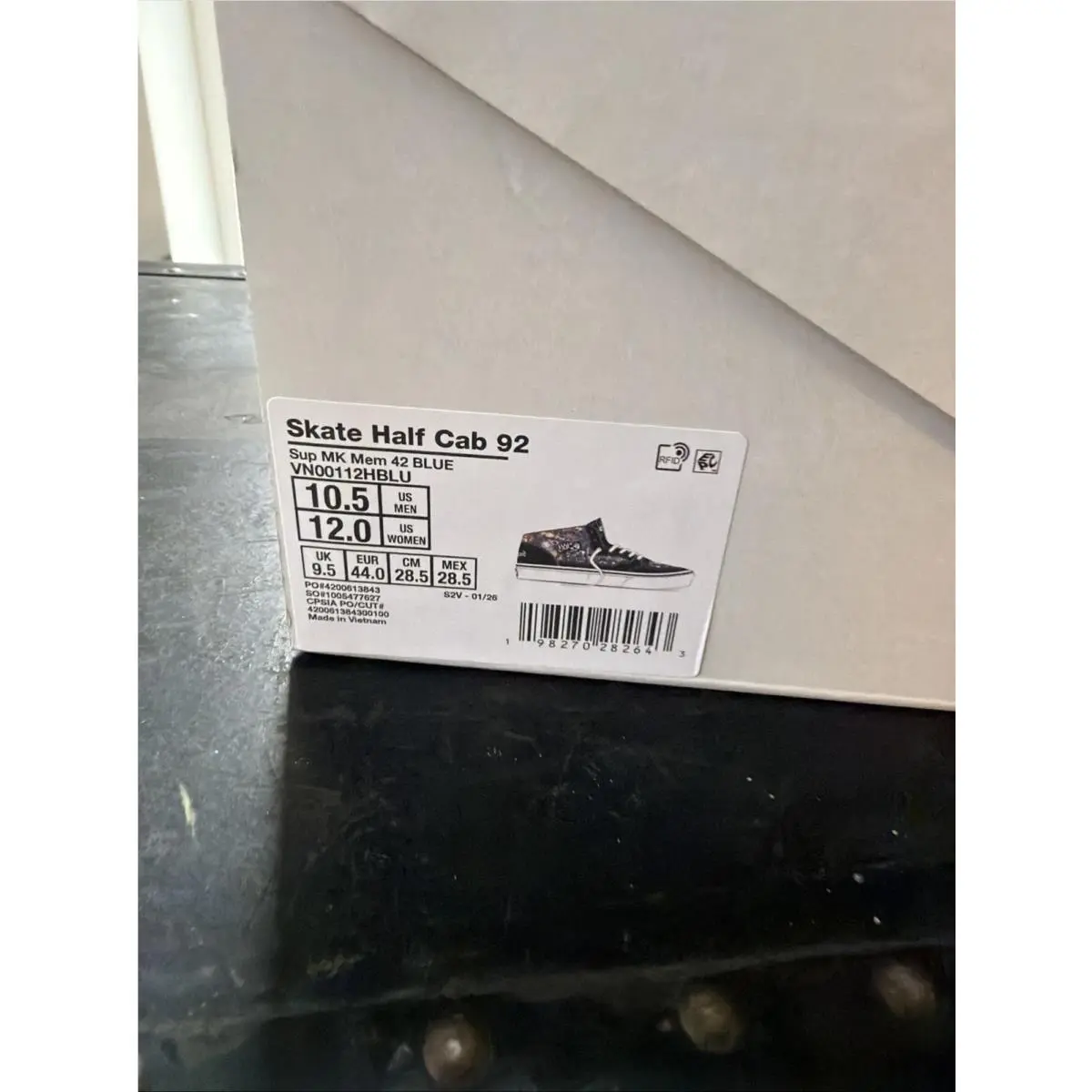 Vans shoes - Half Cab - Half Cab - VN00112HBLU - Black 11