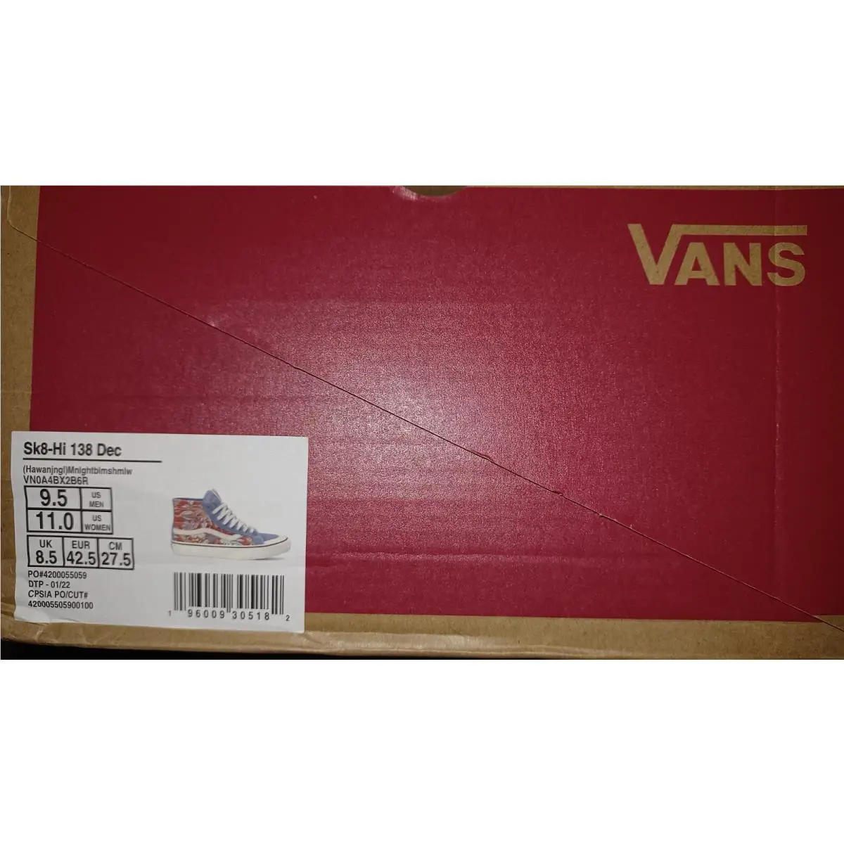 Vans shoes - VANS SK8 - VN0A4BX2B6R - Orange 1