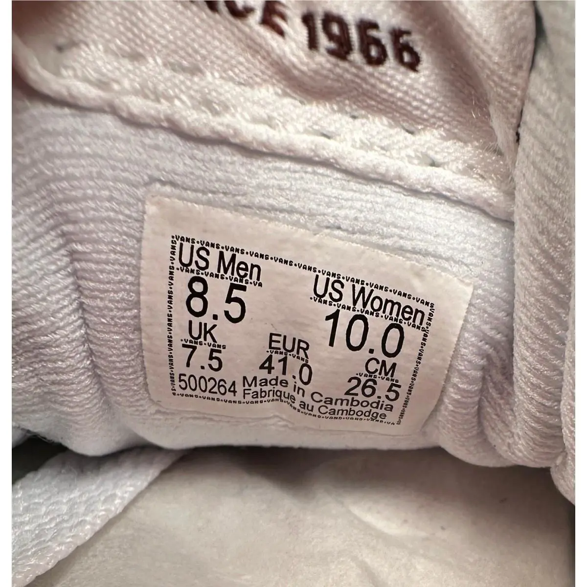 Vans shoes - White 6