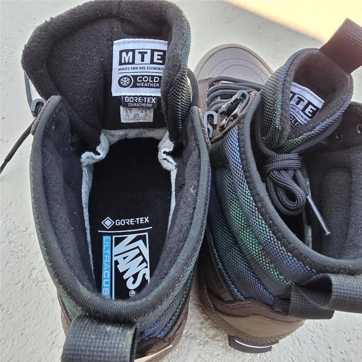 Vans shoes - Brown/Green 7