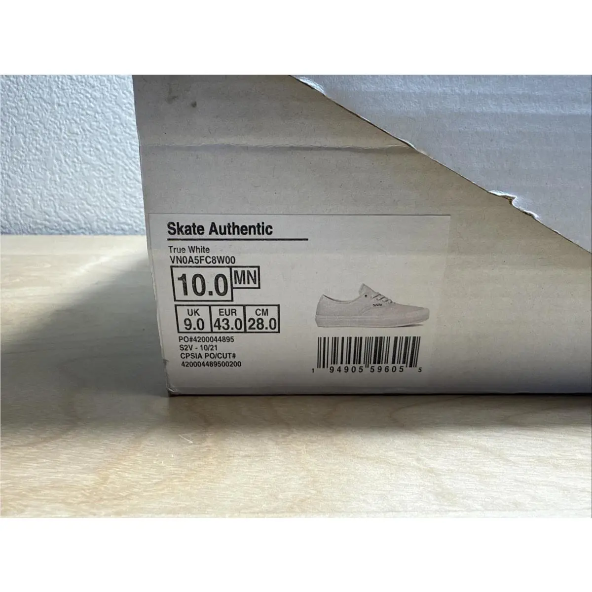 Vans shoes - True White - True White - VN0A5FC8W00 - White 1