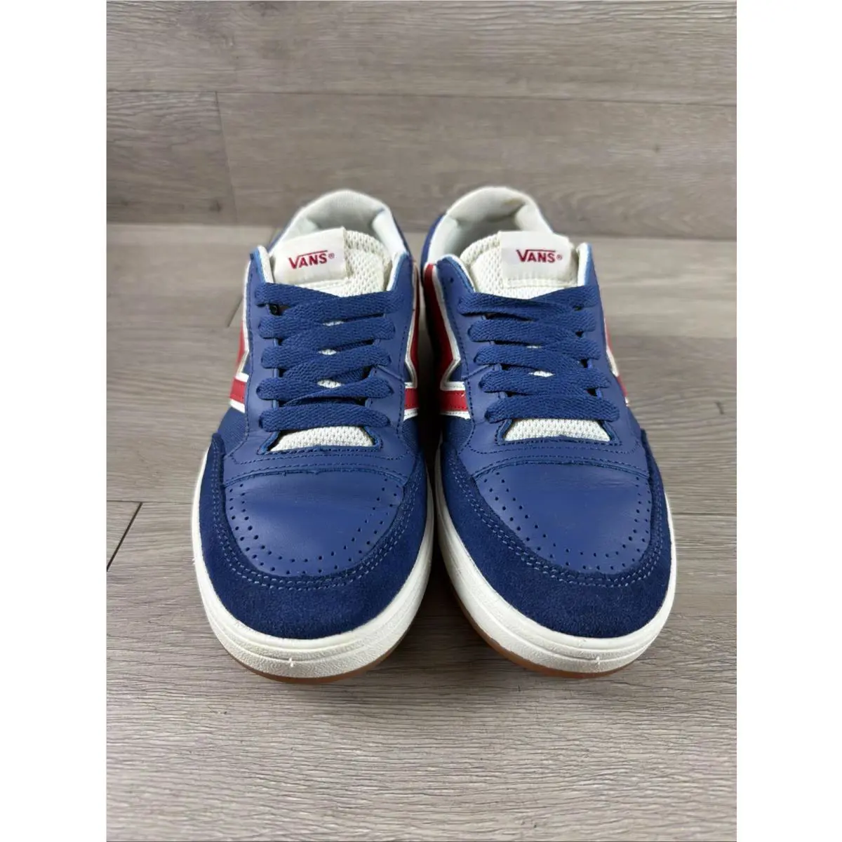 Vans shoes - Lowland CC - Lowland - Navy/Red (UPC: 0194905666345) 1