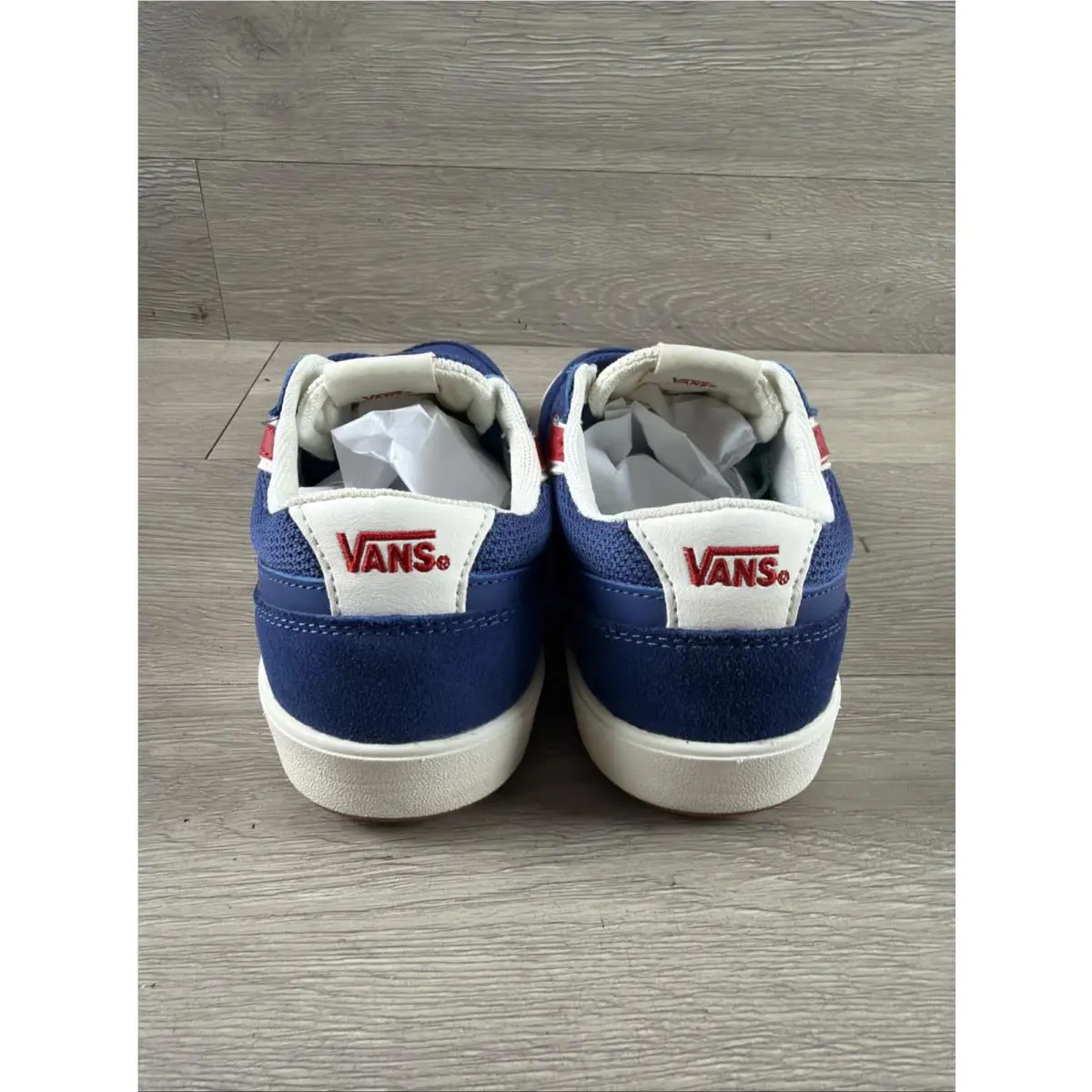 Vans shoes - Lowland CC - Lowland - Navy/Red (UPC: 0194905666345) 2