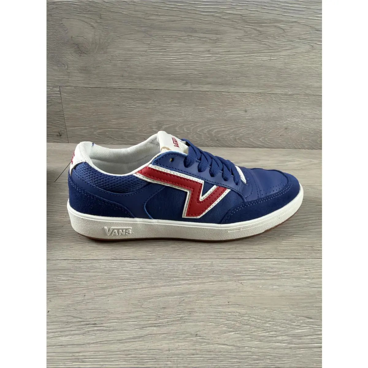 Vans shoes - Lowland CC - Lowland - Navy/Red (UPC: 0194905666345) 4