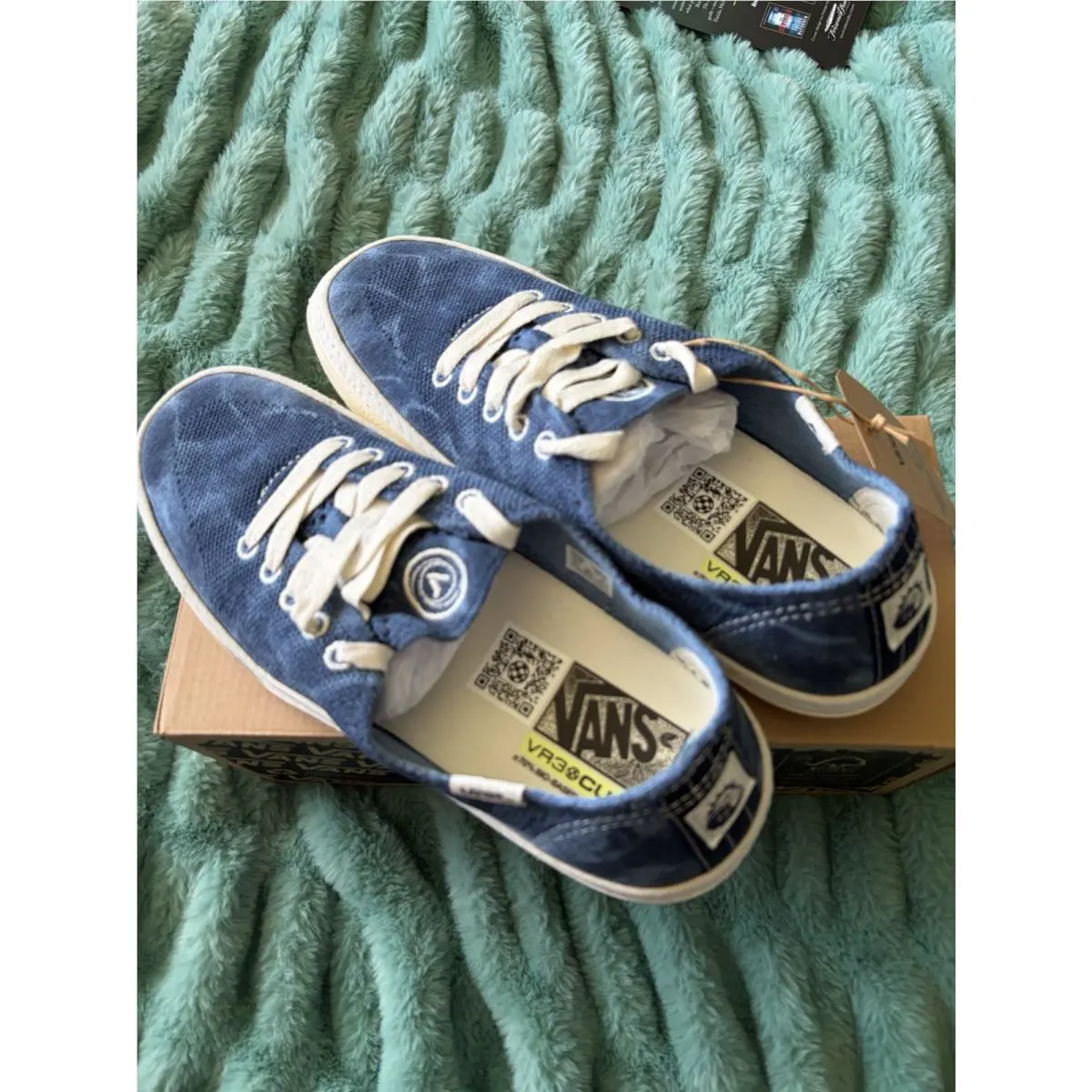Vans shoes - Vans Circle Vee Knit - Circle Vee Knit - Blue 0
