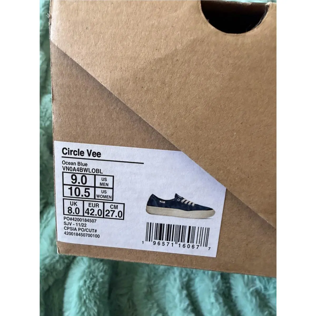 Vans shoes - Vans Circle Vee Knit - Circle Vee Knit - Blue 4