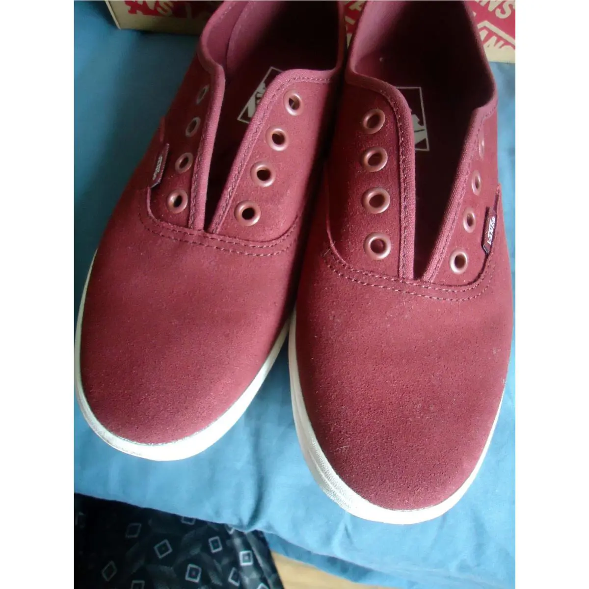 Vans shoes - VANS Authentic - Authentic - Red (UPC: 197642837030) 5
