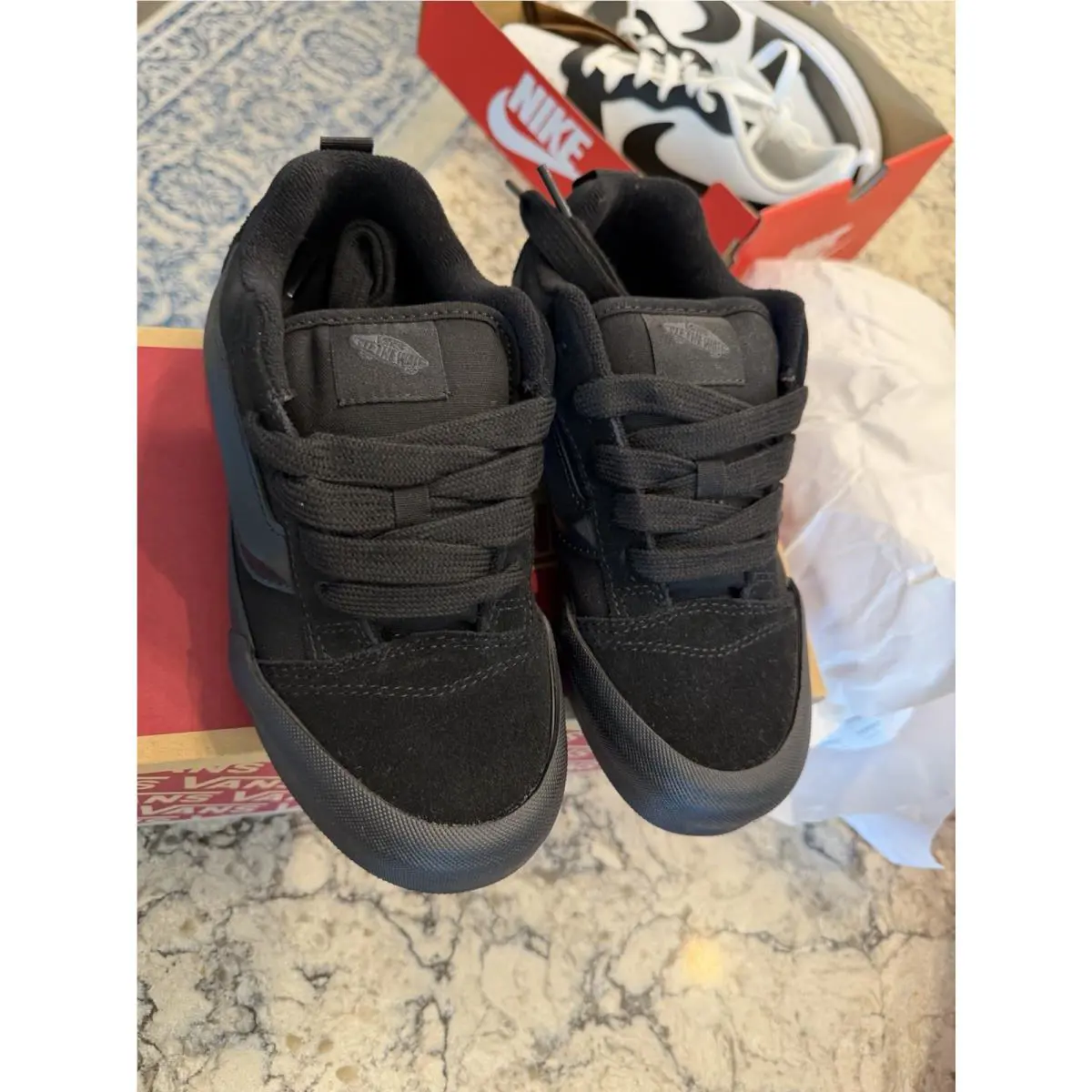 Vans shoes - Vans Knu Skool - Knu Skool - Black 1