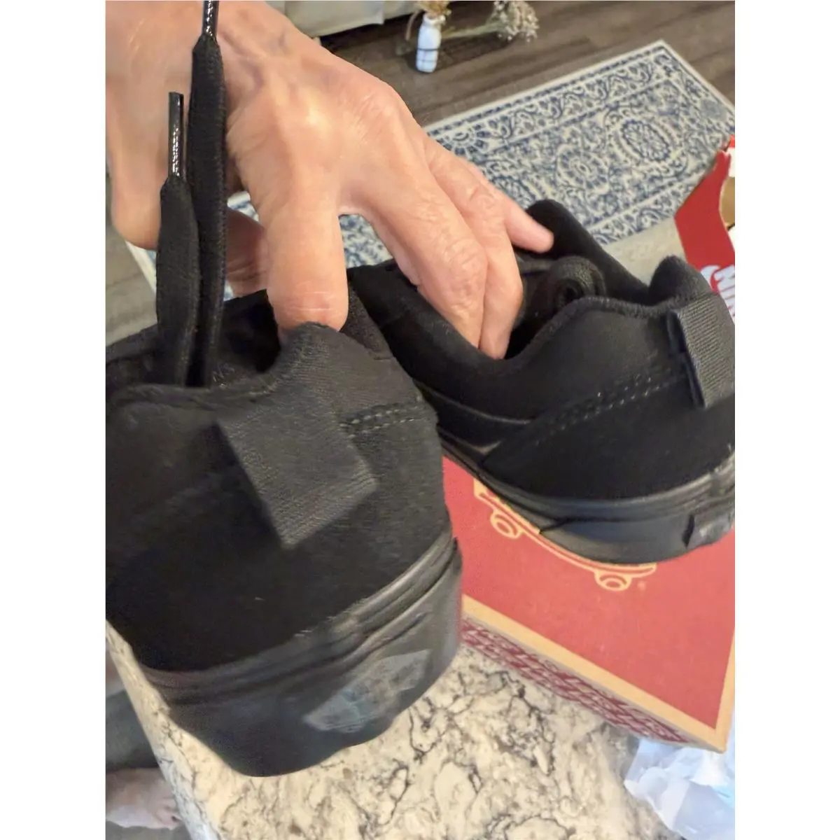 Vans shoes - Vans Knu Skool - Knu Skool - Black 2