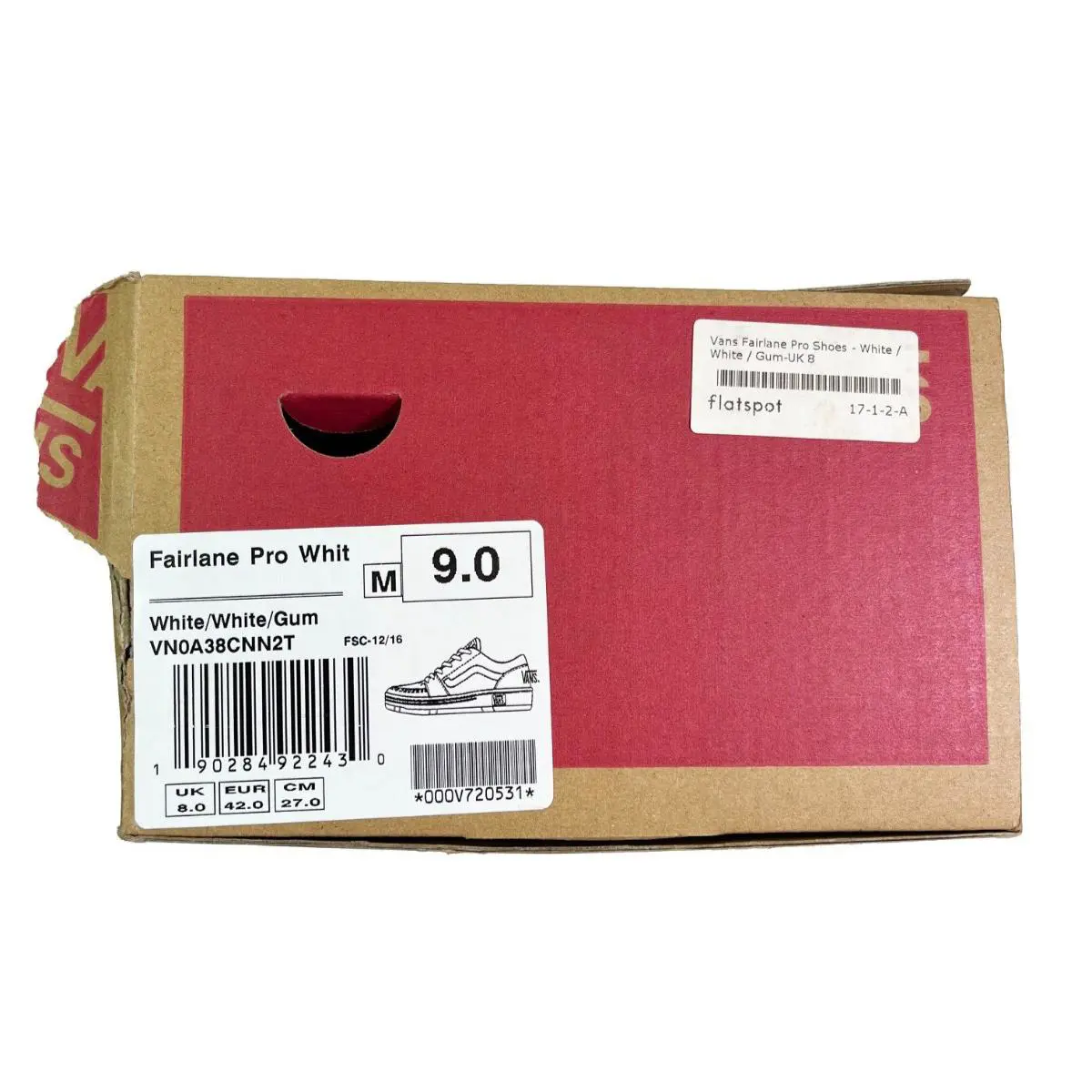 Vans shoes - VANS Fairlane - Fairlane - VN0A38CNN2T - White 6