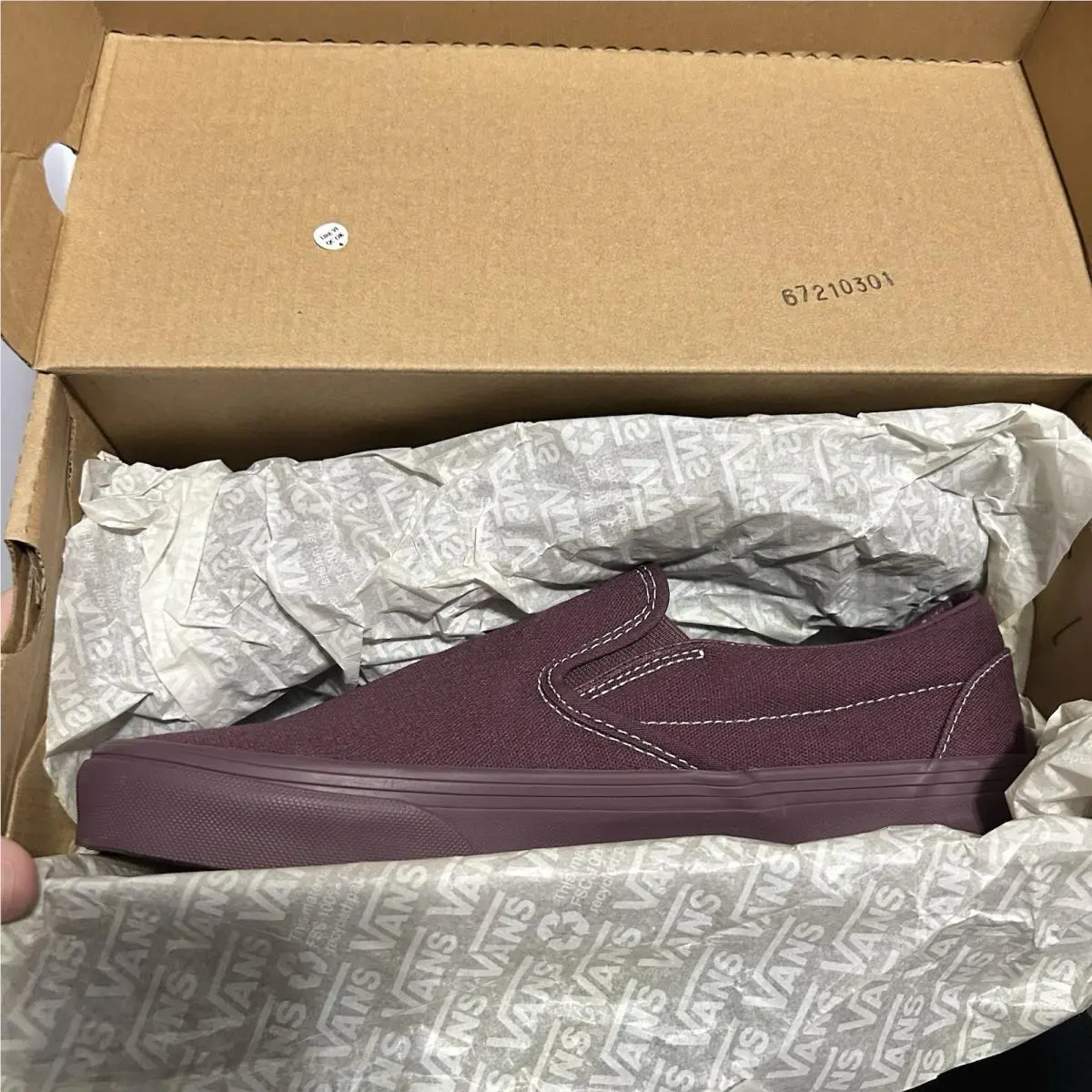Vans shoes - VANS Classics - Classics - VN000CT5CHI - Plum Wine 3