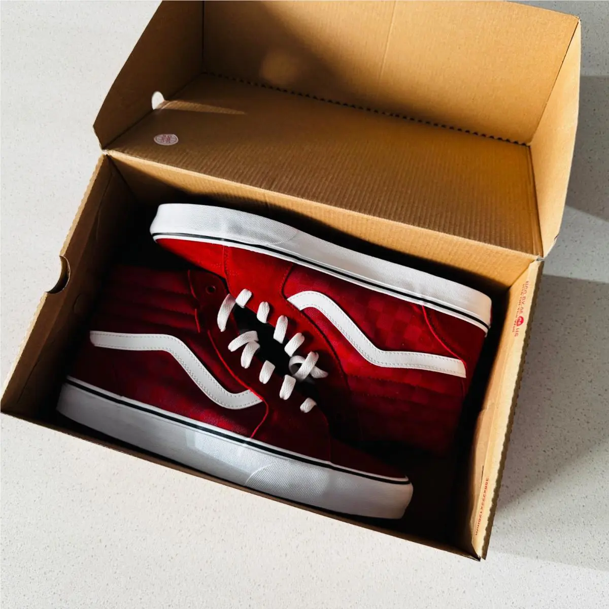 Vans shoes - VANS SK8 - VN0A5HZLY52 - Red 0