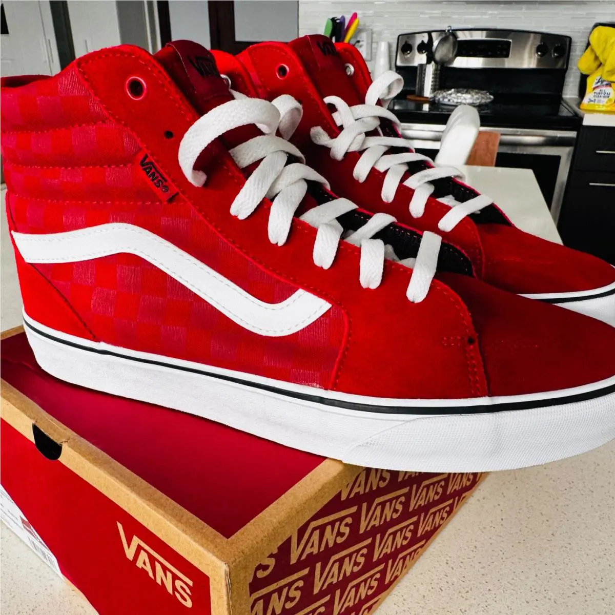Vans shoes - VANS SK8 - VN0A5HZLY52 - Red 6