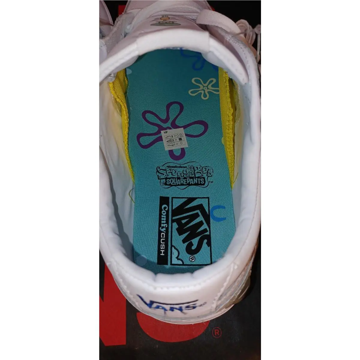 Vans shoes - Vans x Sponge Bob Lowland CC BLE - VN0A5DYD9QS - White (UPC: 195439303669) 2