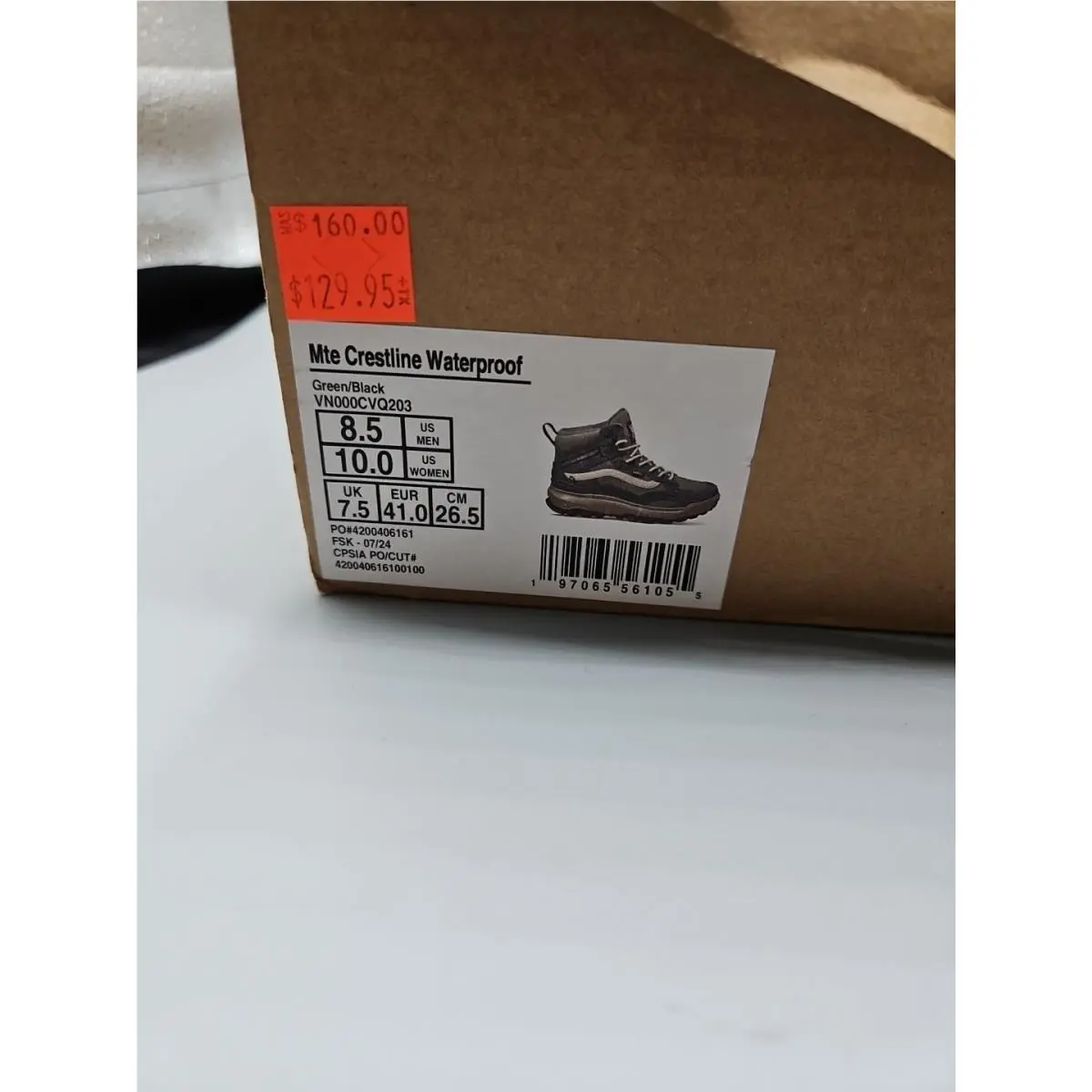Vans shoes - VANS MTE - MTE - VN000CVQ203 - Green 7