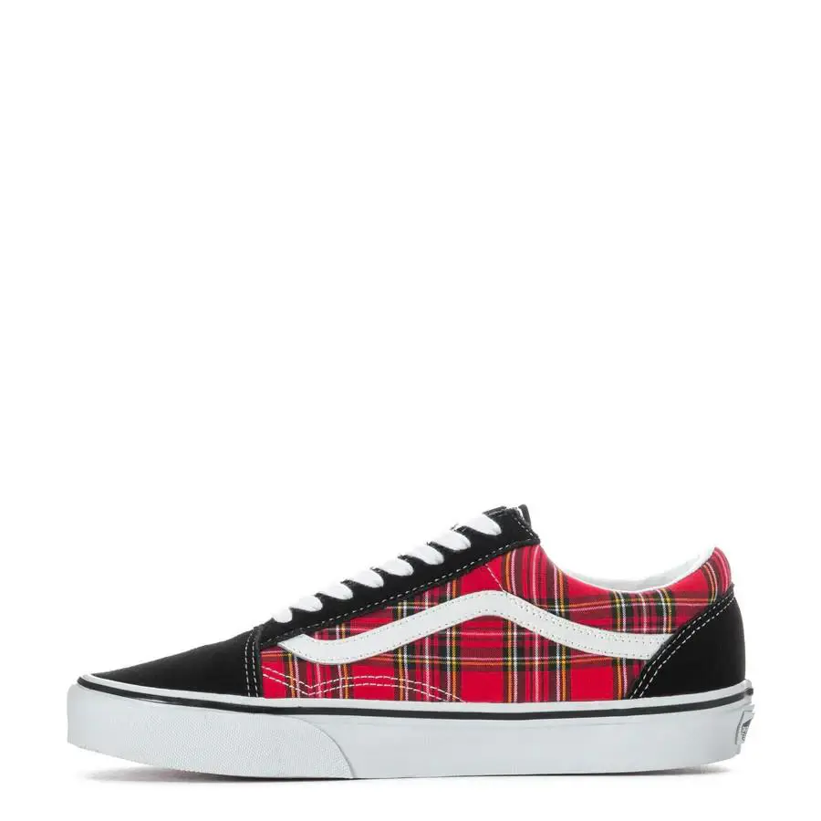 Vans shoes - Plaid Red/White - VN000E9TRED 0