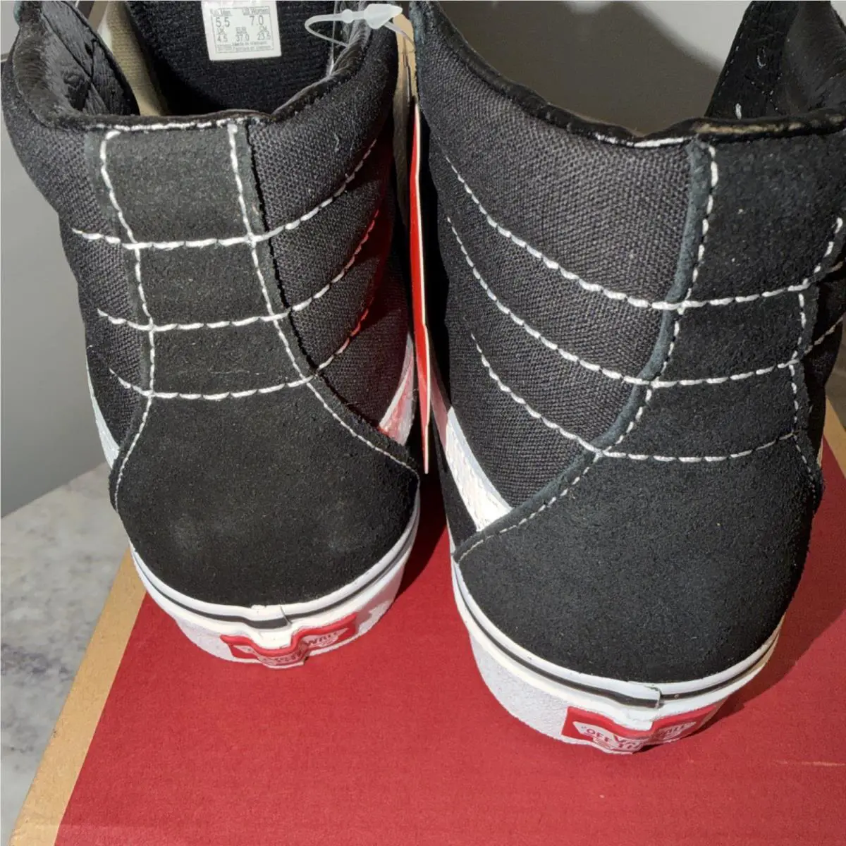 Vans shoes - VANS Sk8-Hi - Black 2