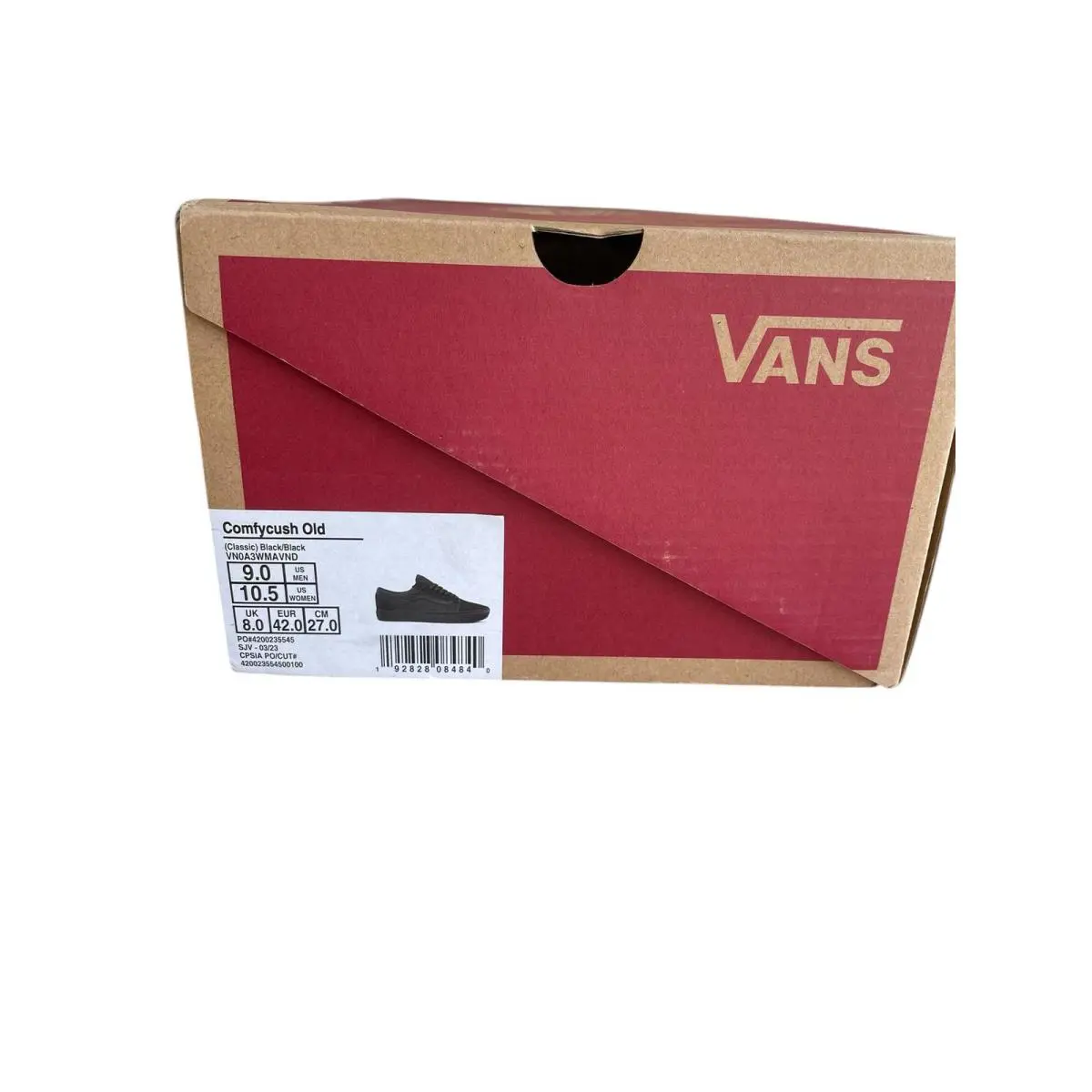 Vans shoes - Comfycush Old Skoo - Comfycush Old Skoo - VAWMA_VND - Black (UPC: 192828084840) 12